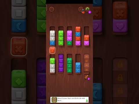 Video guide by Gamer Hk: Colorwood Sort Puzzle Game Level 28 #colorwoodsortpuzzle