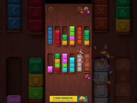 Video guide by Gamer Hk: Colorwood Sort Puzzle Game Level 151 #colorwoodsortpuzzle