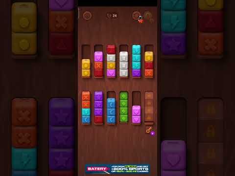 Video guide by Gamer Hk: Colorwood Sort Puzzle Game Level 219 #colorwoodsortpuzzle
