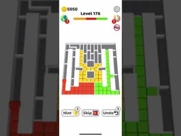 Video guide by Let's Play with Kajdi: Blocks!!! Level 176 #blocks