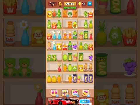 Video guide by Fazie Gamer: Goods Sorting: Match 3 Puzzle Level 40 #goodssortingmatch