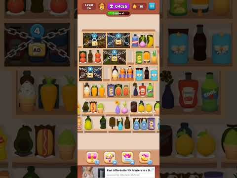 Video guide by Fazie Gamer: Goods Sorting: Match 3 Puzzle Level 24 #goodssortingmatch