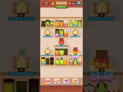 Video guide by Fazie Gamer: Goods Sorting: Match 3 Puzzle Level 42 #goodssortingmatch