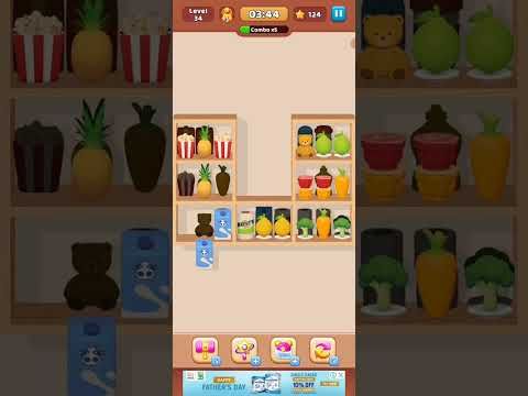 Video guide by Fazie Gamer: Goods Sorting: Match 3 Puzzle Level 34 #goodssortingmatch