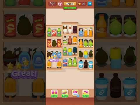 Video guide by Fazie Gamer: Goods Sorting: Match 3 Puzzle Level 17 #goodssortingmatch