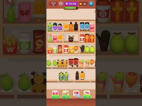 Video guide by Fazie Gamer: Goods Sorting: Match 3 Puzzle Level 15 #goodssortingmatch