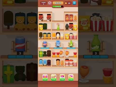 Video guide by Fazie Gamer: Goods Sorting: Match 3 Puzzle Level 9 #goodssortingmatch