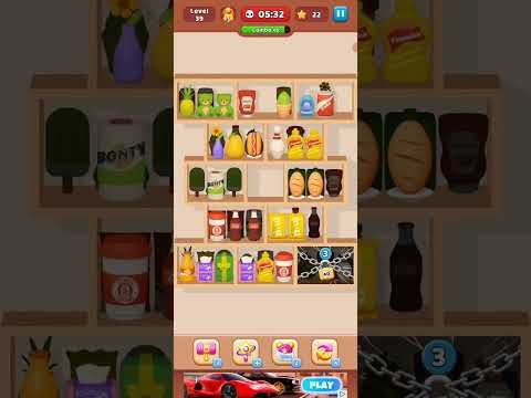 Video guide by Fazie Gamer: Goods Sorting: Match 3 Puzzle Level 39 #goodssortingmatch