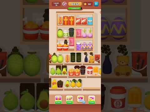 Video guide by Fazie Gamer: Goods Sorting: Match 3 Puzzle Level 16 #goodssortingmatch