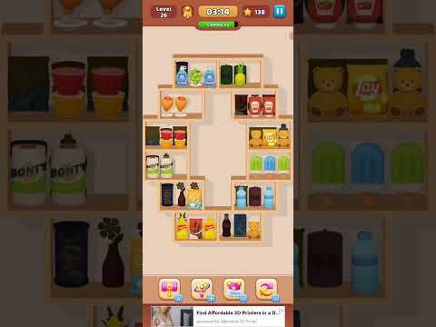 Video guide by Fazie Gamer: Goods Sorting: Match 3 Puzzle Level 26 #goodssortingmatch