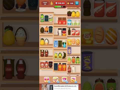 Video guide by Fazie Gamer: Goods Sorting: Match 3 Puzzle Level 29 #goodssortingmatch