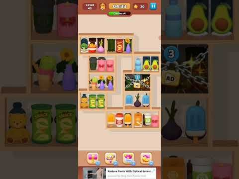 Video guide by Fazie Gamer: Goods Sorting: Match 3 Puzzle Level 43 #goodssortingmatch