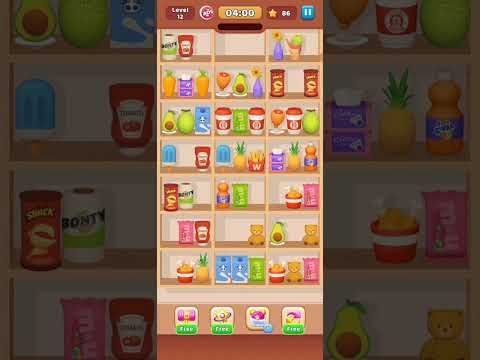 Video guide by Fazie Gamer: Goods Sorting: Match 3 Puzzle Level 12 #goodssortingmatch