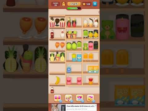 Video guide by Fazie Gamer: Goods Sorting: Match 3 Puzzle Level 28 #goodssortingmatch