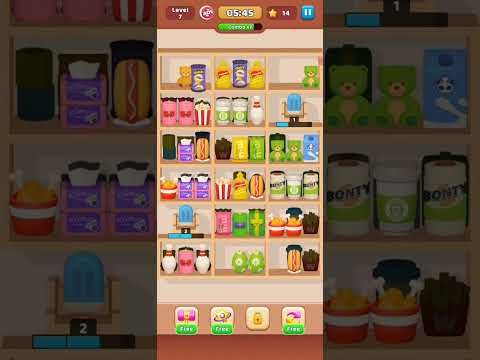 Video guide by Fazie Gamer: Goods Sorting: Match 3 Puzzle Level 7 #goodssortingmatch