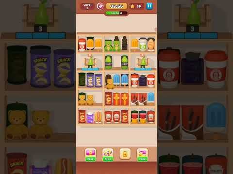 Video guide by Fazie Gamer: Goods Sorting: Match 3 Puzzle Level 8 #goodssortingmatch