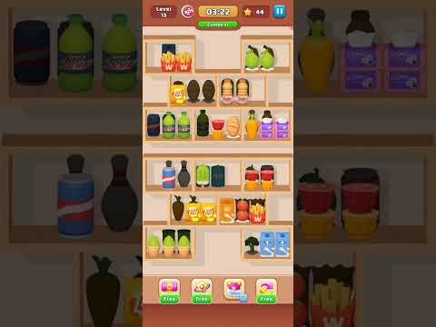 Video guide by Fazie Gamer: Goods Sorting: Match 3 Puzzle Level 13 #goodssortingmatch
