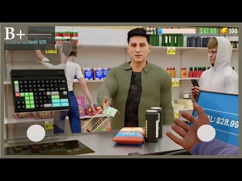 Video guide by B-Plus: Supermarket Manager Simulator Level 13 #supermarketmanagersimulator