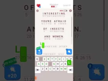 Video guide by الأستاذ كمال بكوش: Cryptogram Level 41 #cryptogram
