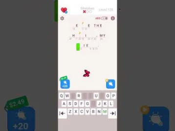 Video guide by Games Tutorial: Cryptogram Level 126 #cryptogram