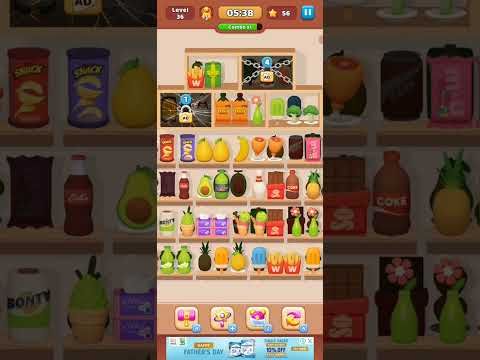 Video guide by Fazie Gamer: Goods Sorting: Match 3 Puzzle Level 36 #goodssortingmatch