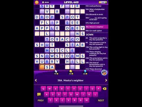 Video guide by Sean Ross: Word Puzzle Level 469 #wordpuzzle