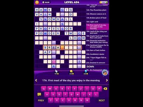 Video guide by Sean Ross: Word Puzzle Level 454 #wordpuzzle
