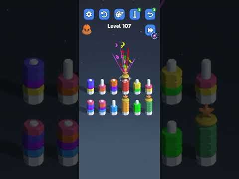 Video guide by Total Puzzle Games TPG: Nuts And Bolts Sort Level 107 #nutsandbolts