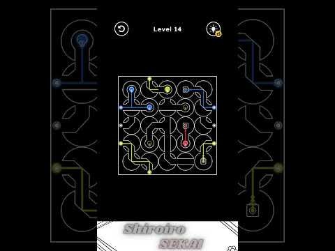 Video guide by Shiroiro Sekai: Laser Bounce Puzzle Level 14 #laserbouncepuzzle