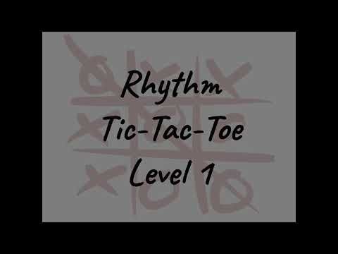 Video guide by Music with Mrs. Ferry: Tic Tac Toe!!!! Level 1 #tictactoe
