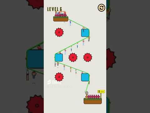Video guide by RebelYelliex Games: Rope Rescue Puzzle Level 6 #roperescuepuzzle