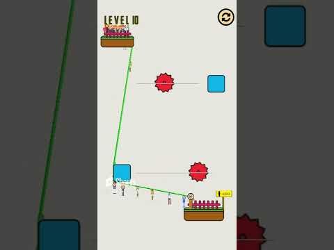 Video guide by RebelYelliex: Rope Rescue Puzzle Level 10 #roperescuepuzzle
