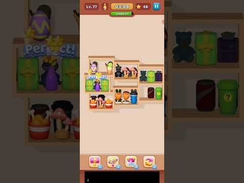 Video guide by Fazie Gamer: Goods Sorting: Match 3 Puzzle Level 77 #goodssortingmatch