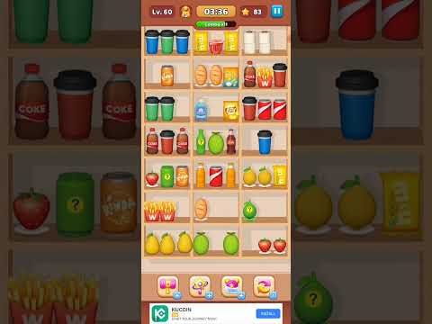 Video guide by Fazie Gamer: Goods Sorting: Match 3 Puzzle Level 60 #goodssortingmatch