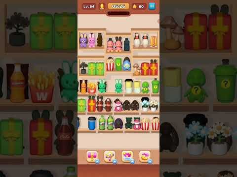 Video guide by Fazie Gamer: Goods Sorting: Match 3 Puzzle Level 64 #goodssortingmatch