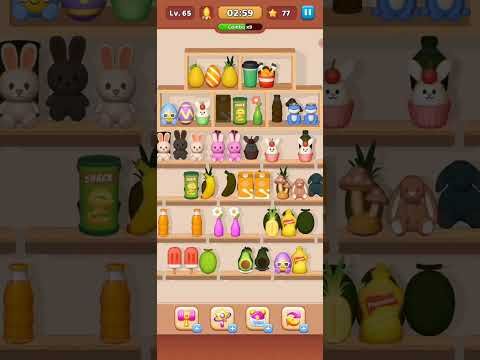 Video guide by Fazie Gamer: Goods Sorting: Match 3 Puzzle Level 65 #goodssortingmatch