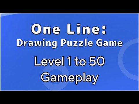 Video guide by D Lady Gamer: One Line: Drawing Puzzle Game Level 1 #onelinedrawing
