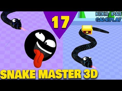 Video guide by KEKO IPAD GAMEPLAY: Snake Master 3D Level 17 #snakemaster3d