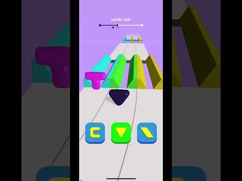 Video guide by Simply Gaming: Shape Runner! Level 416 #shaperunner