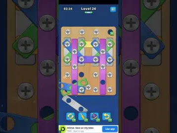 Video guide by Imalidotcom: Take Off Bolts: Screw Puzzle Level 24 #takeoffbolts