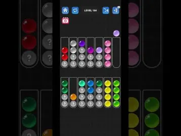 Video guide by Go Answer: Ball Sort Puzzle Level 164 #ballsortpuzzle