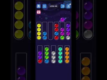 Video guide by Go Answer: Ball Sort Puzzle Level 229 #ballsortpuzzle