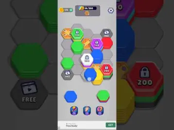 Video guide by Royal Match Gameplay: Hexa Sort Level 55 #hexasort