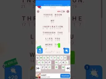 Video guide by The Gamer?: Cryptogram Level 12 #cryptogram