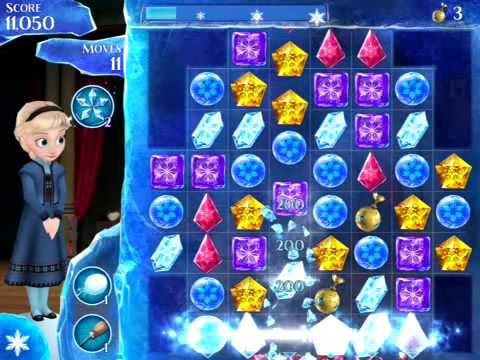 Video guide by EpiC IphonE gAmeZ: Frozen Free Fall 3 stars level 12 #frozenfreefall