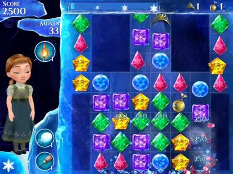 Video guide by EpiC IphonE gAmeZ: Frozen Free Fall 3 stars level 8 #frozenfreefall