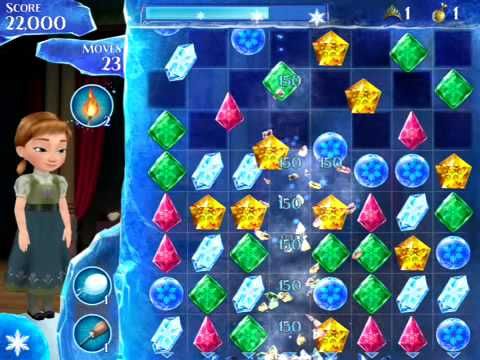 Video guide by EpiC IphonE gAmeZ: Frozen Free Fall 3 stars level 11 #frozenfreefall