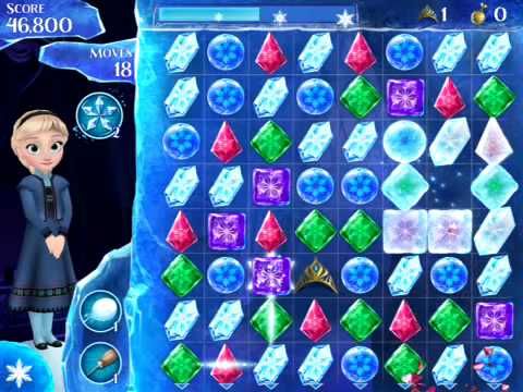 Video guide by EpiC IphonE gAmeZ: Frozen Free Fall 3 stars level 9 #frozenfreefall