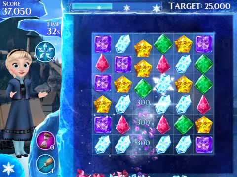 Video guide by EpiC IphonE gAmeZ: Frozen Free Fall 3 stars level 17 #frozenfreefall