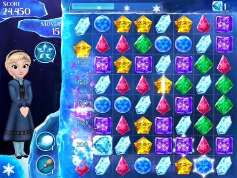 Video guide by EpiC IphonE gAmeZ: Frozen Free Fall 3 stars level 14 #frozenfreefall